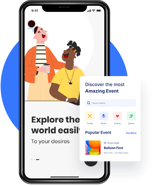 phone screen with text 